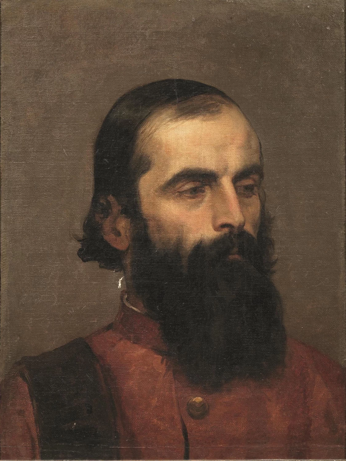 Testa di senatore veneziano - Quadreria dell’Ottocento, Milano